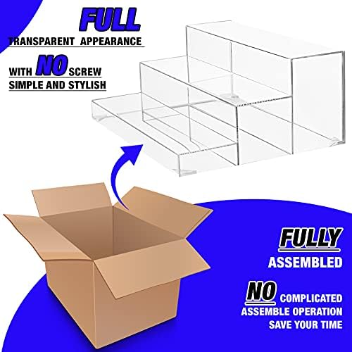 3-Tier Assembled Back Bar Bottle Rack Display Stand