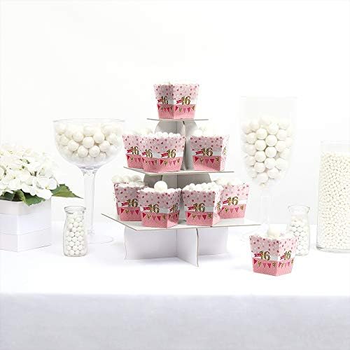 Big Dot of Happiness Sweet 16 Party Favor Boxes Set of 12
