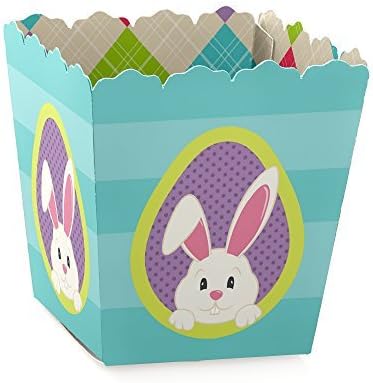 Big Dot of Happiness Hippity Hoppity Party Favor Boxes 12 Pack