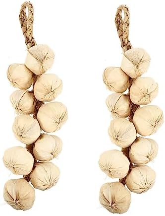 2Pcs Lifelike Artificial Garlic Strings Halloween Decor