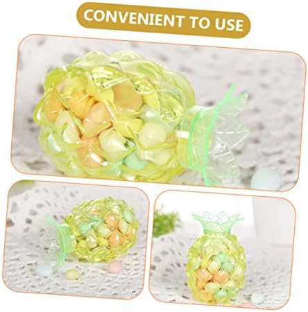 PRETYZOOM 20pc Pineapple Candy Boxes for Parties