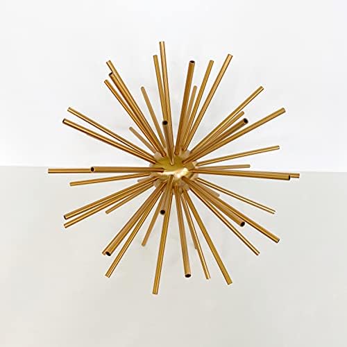 Ella Antique Gold Starburst Ball Large Console Decor