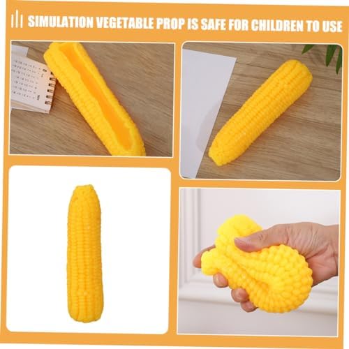 Garneck Realistic Artificial Corn Decor Prop