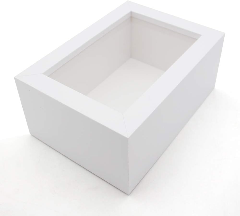 Wanlian 4x6 White Shadow Box Frame