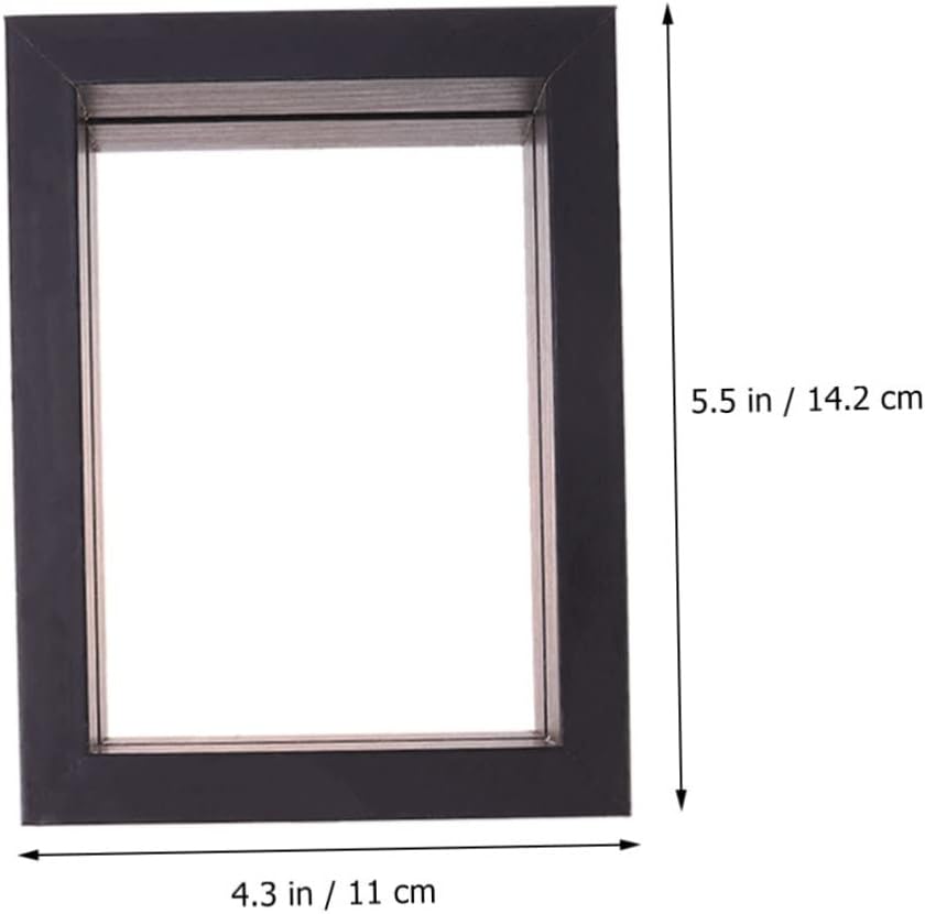 1Pc Double-sided Glass Photo Frame for Dried Flowers Leaves DIY Display