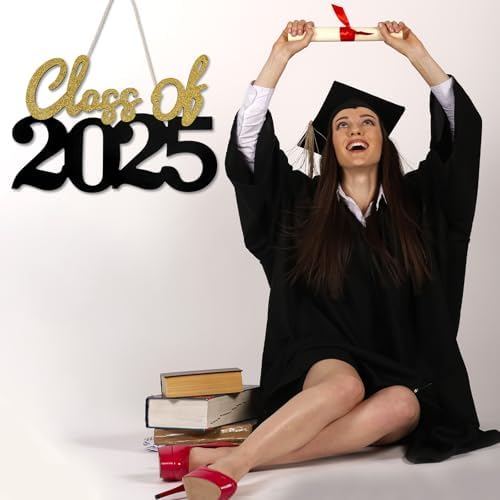 2025 Graduation Wooden Sign Gold 1575x984 Inches