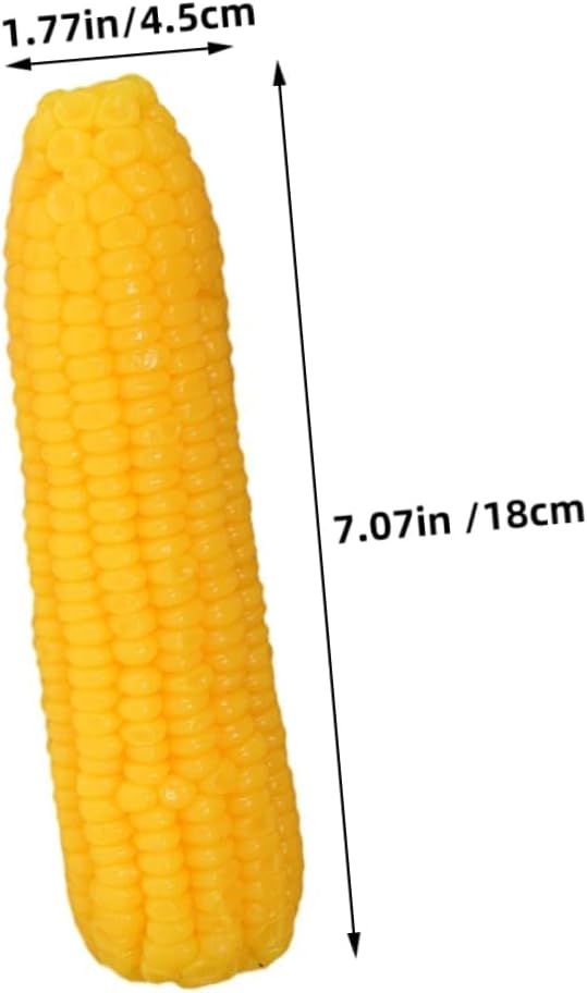Garneck Realistic Artificial Corn Decor Prop
