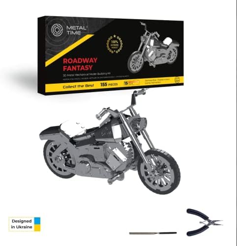 Roadway Fantasy Motorcycle Model 155 Pieces
