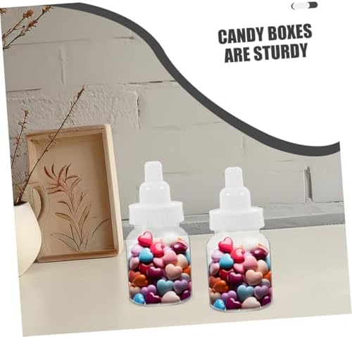 KOMBIUDA 10pcs Shower Candy Containers Bottle Party Favors