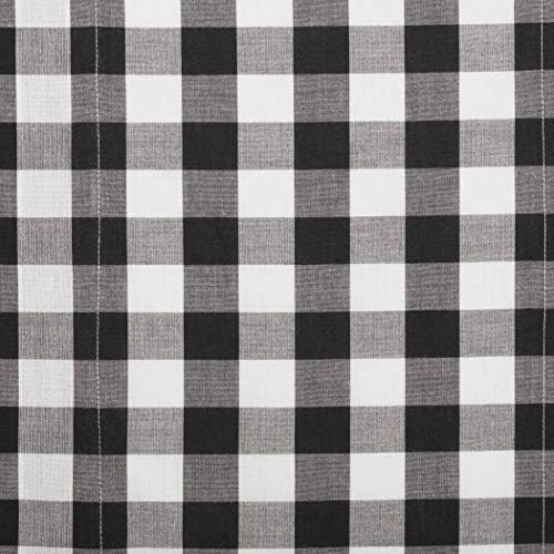 VHC Brands Black Buffalo Check Prairie Panels