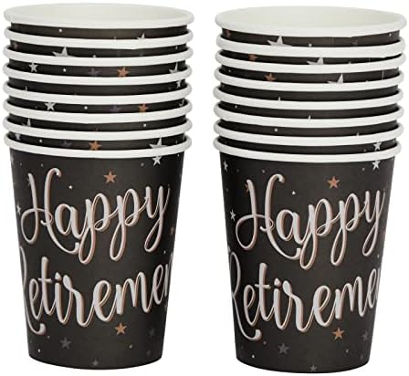 144-Piece Happy Retirement Party Supplies Set