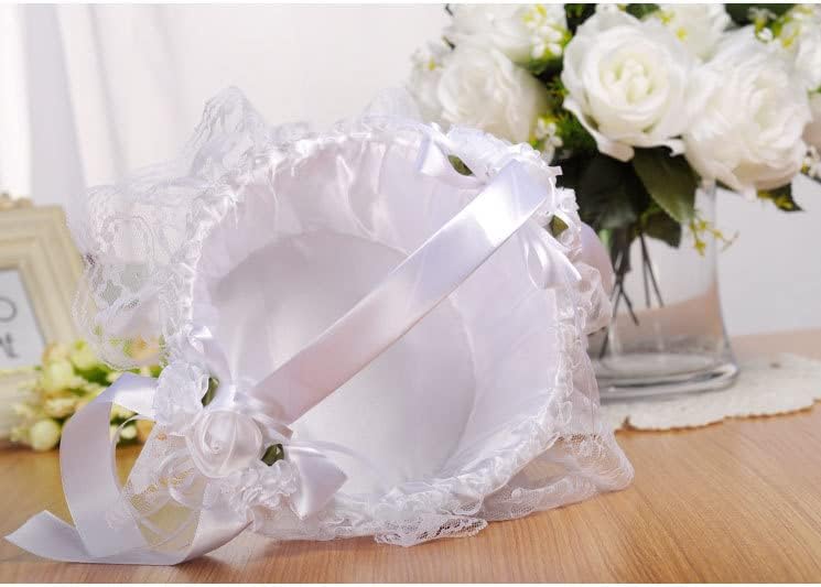 2 PCS Creative Handheld Wedding Flower Baskets for Girls and Kids