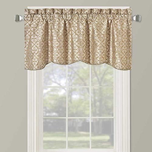 Royal Hotel Bedding Halifax Beige Valance 52x19