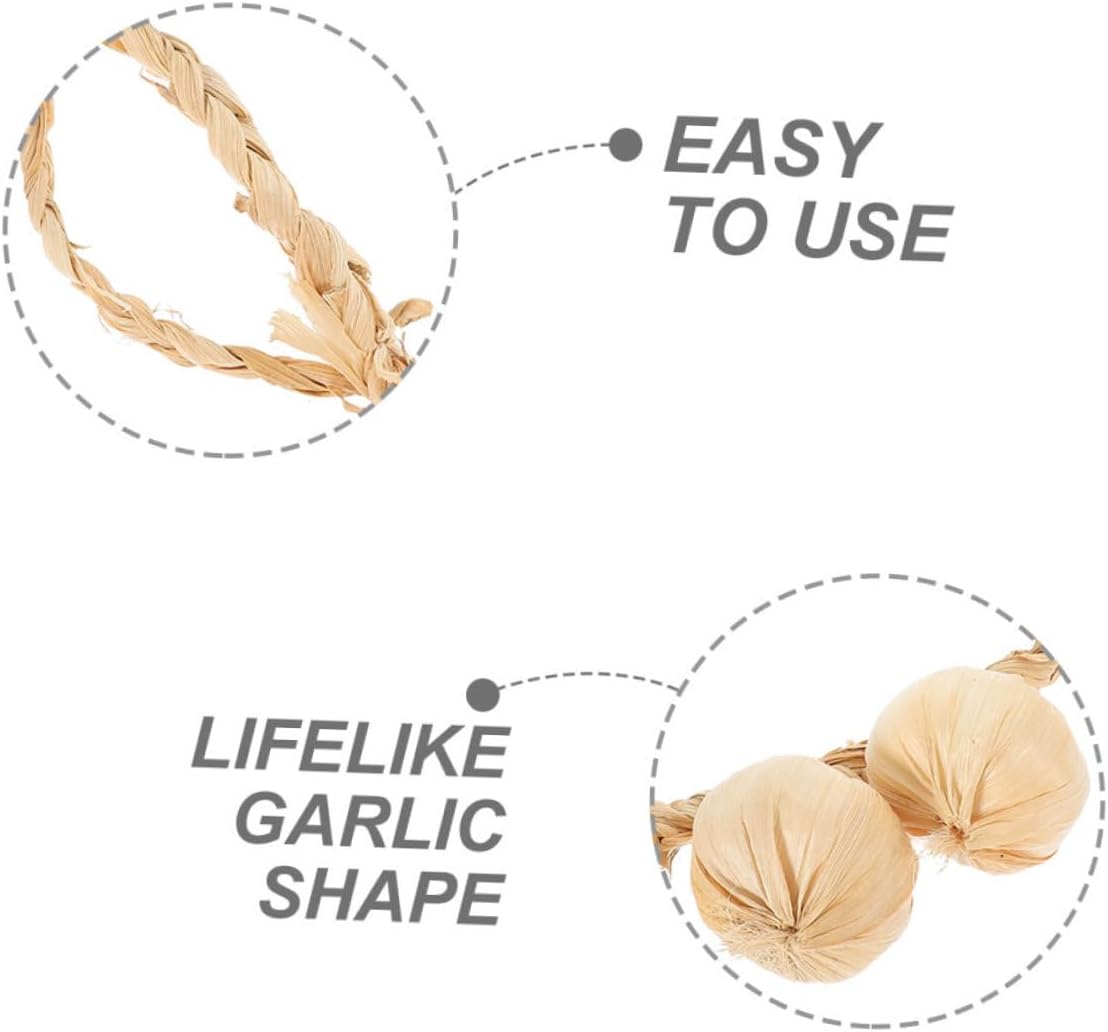 Artificial Garlic String Decor for Home and Event Setup