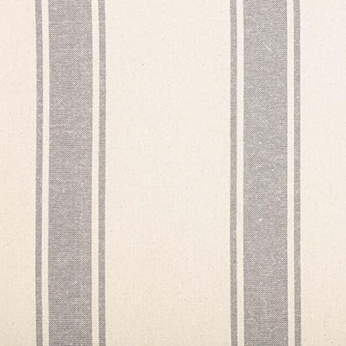 VHC Brands Grace Grain Sack Stripe Swag Panels Set of 2