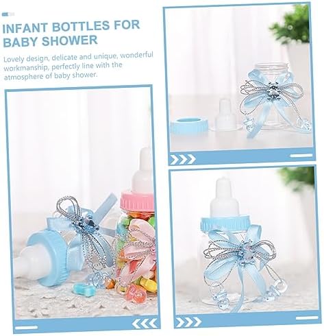 KOMBIUDA 12pcs Shower Candy Favors Bottle Boxes for Boys and Girls