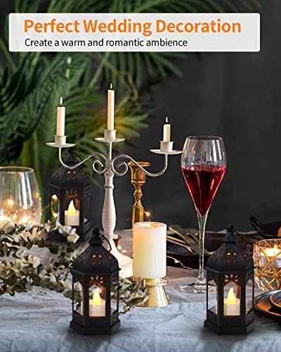 SHYMERY Decorative Candle Lantern Set of 6