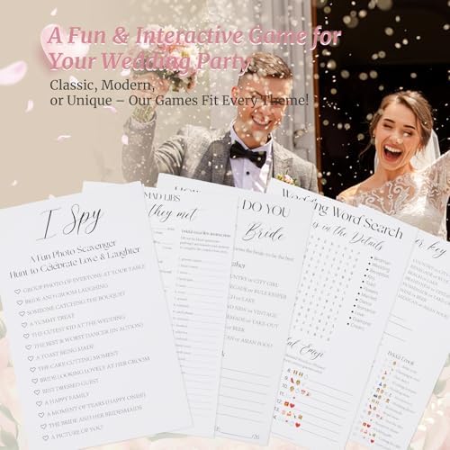 Leislite Bridal Shower Games for Guests