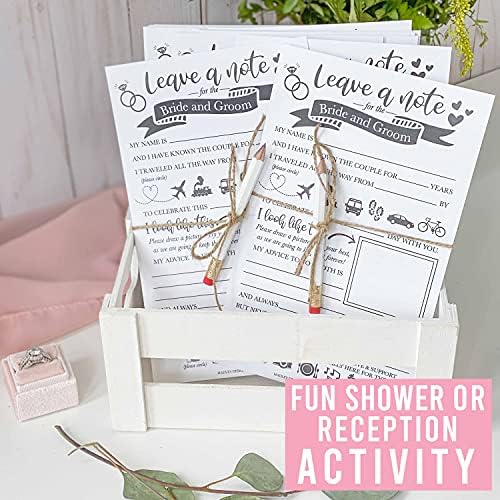 Hadley Designs 25 Wedding Advice Cards For Bride And Groom