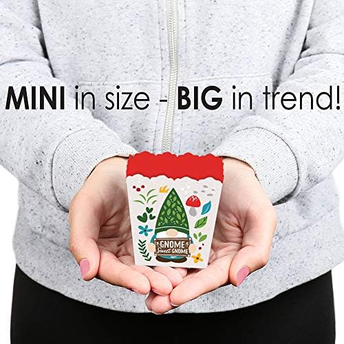 Big Dot of Happiness Garden Gnomes Party Favor Boxes Set of 12