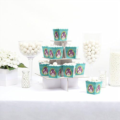 Big Dot of Happiness Hippity Hoppity Party Favor Boxes 12 Pack