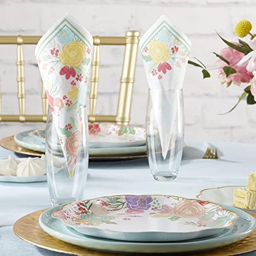 Kate Aspen 2 Ply Paper Napkins Set of 30 Garden Blooms
