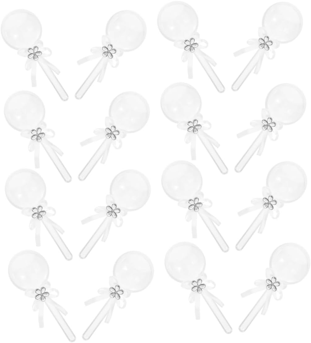 PRETYZOOM 24pcs Transparent Fairy Candy Boxes for Party Favors and Snacks