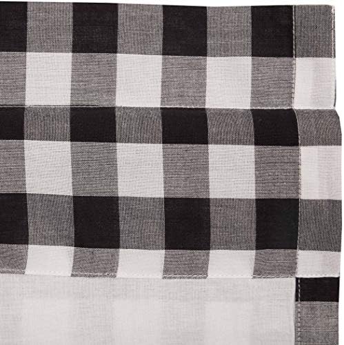 VHC Brands Black Buffalo Check Prairie Panels