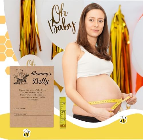 Winnie Baby Shower Game Set with 9 Activities