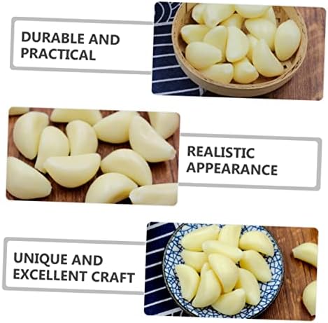 Realistic Fake Garlic Cloves Model for Photography Props
