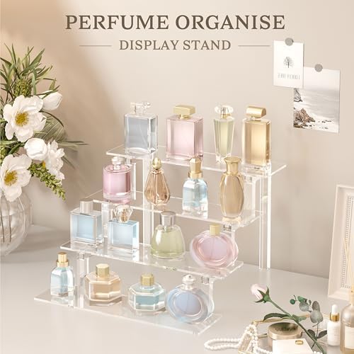 Kcrystenia Acrylic Risers Display Stand 4 Tier 2 Pack