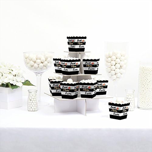 Big Dot of Happiness Best Mom Ever Party Favor Boxes 12 Pack