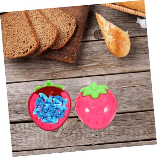 5pcs Mini Strawberry Shaped Candy Boxes for Party Favors