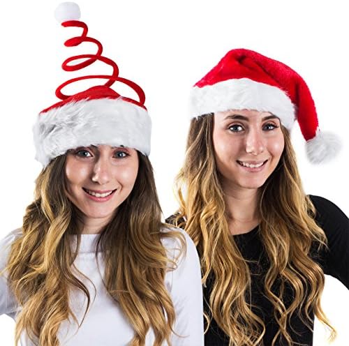Tigerdoe Christmas Hats 5 Pack Photo Booth Props
