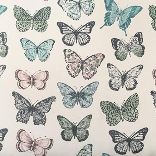 No 918 Blue Magdalena Crushed Sheer Voile Rod Pocket Curtain Panel