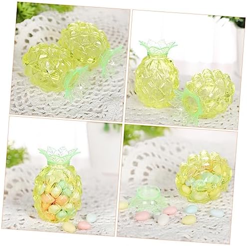 PRETYZOOM 20pc Pineapple Candy Boxes for Parties