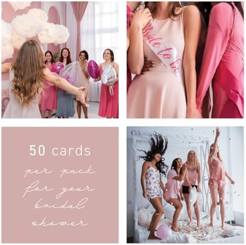 CARDAMONOLY Advice and Wishes Cards for Wedding Decorations