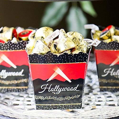 Big Dot of Happiness Red Carpet Party Favor Boxes Set of 12