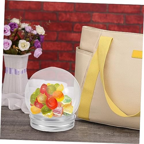 12pcs Candy Containers for DIY Water Globes with Aluminum Caps