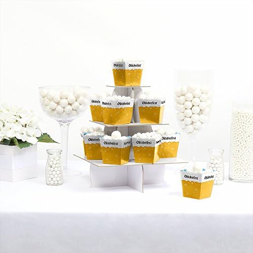Big Dot of Happiness Oktoberfest Mini Favor Boxes - Set of 12