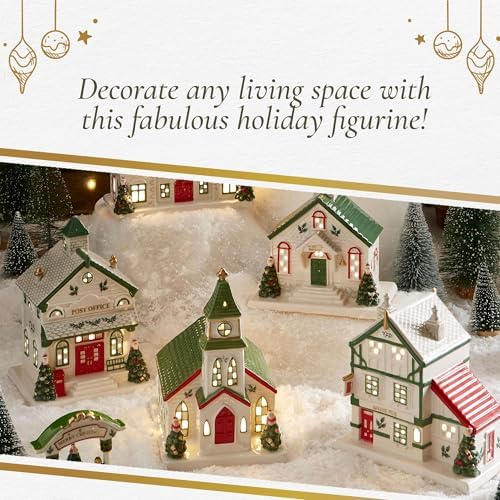 Spode Miniature Figural LED Christmas Village Public House