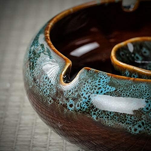 Glsairy 57 Inceramic Ashtray with Lids
