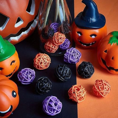 15PCS Rattan Balls Decorative Vase Fillers