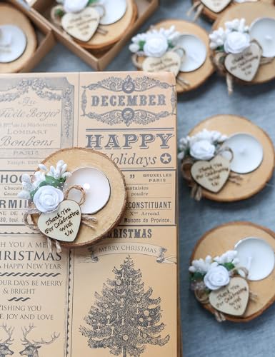 50 Piece Candle Gift Set for Weddings and Parties