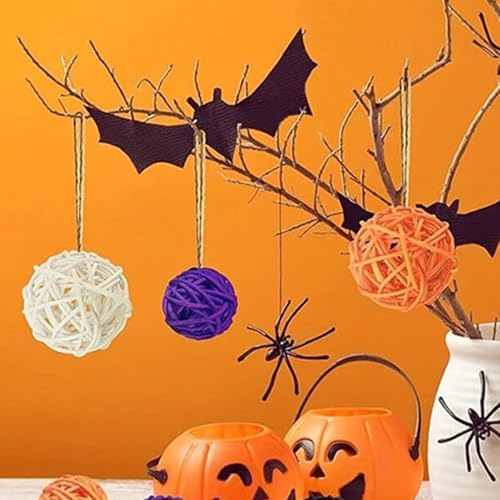 15PCS Rattan Balls Decorative Vase Fillers