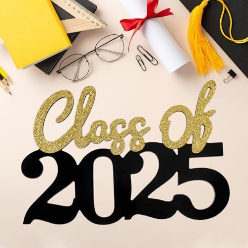 2025 Graduation Wooden Sign Gold 1575x984 Inches