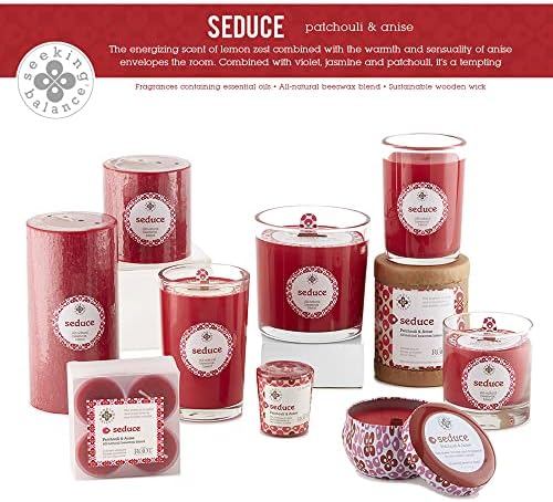 Root Candles Seeking Balance Traveler Candle 4 Ounce