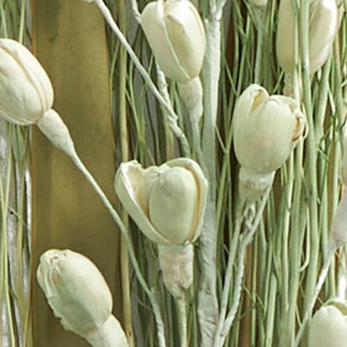 Deco 79 Dried Plant Branch Floral Bouquet Green