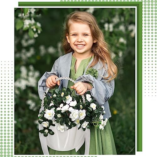 Geetery 6 Piece Flower Girl Baskets for Weddings