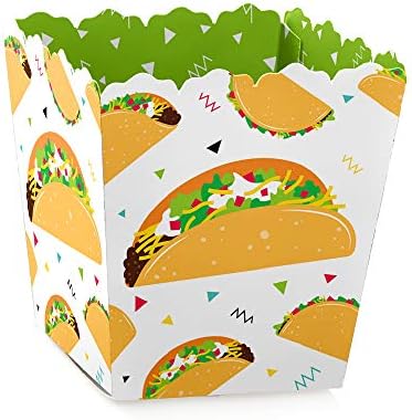 Big Dot of Happiness Taco Bout Fun Mini Candy Boxes Set of 12